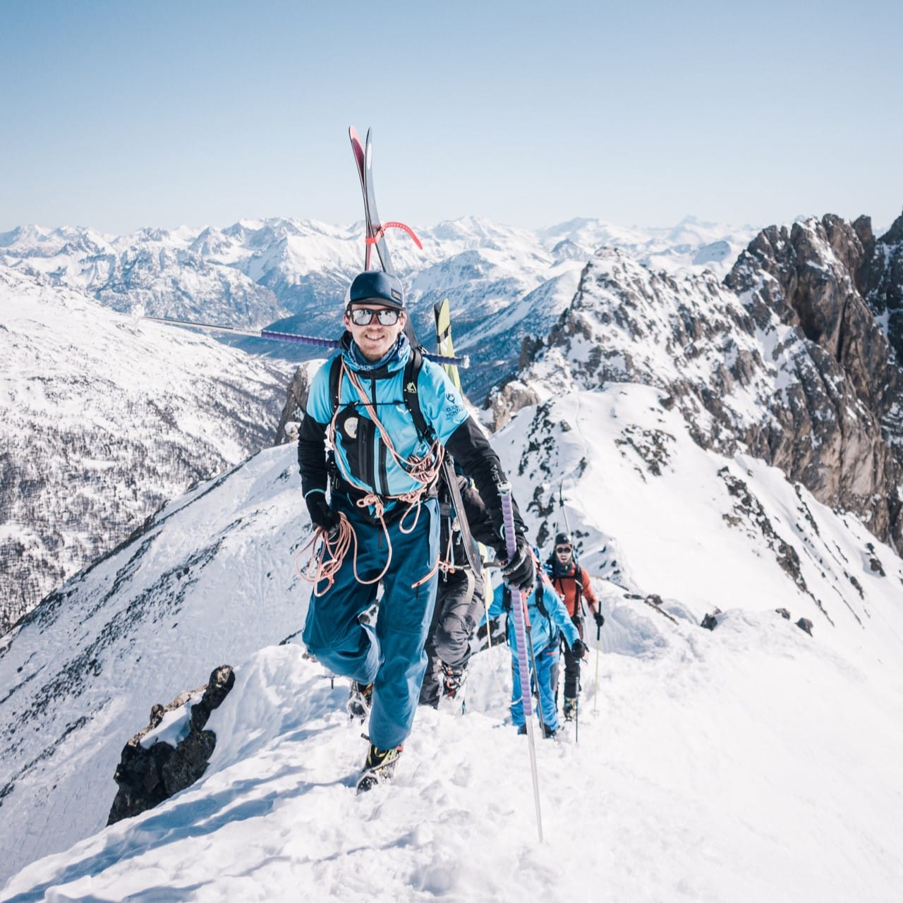 Morgan Périssé guide haute montagne Pyrénées Ariège